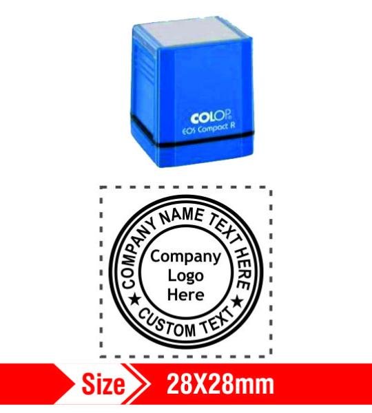 Colop Round 04 28X28mm