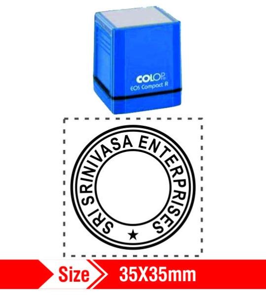 Colop Round 06 35X35mm