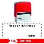 Colop Self Inking Partner 58X18mm
