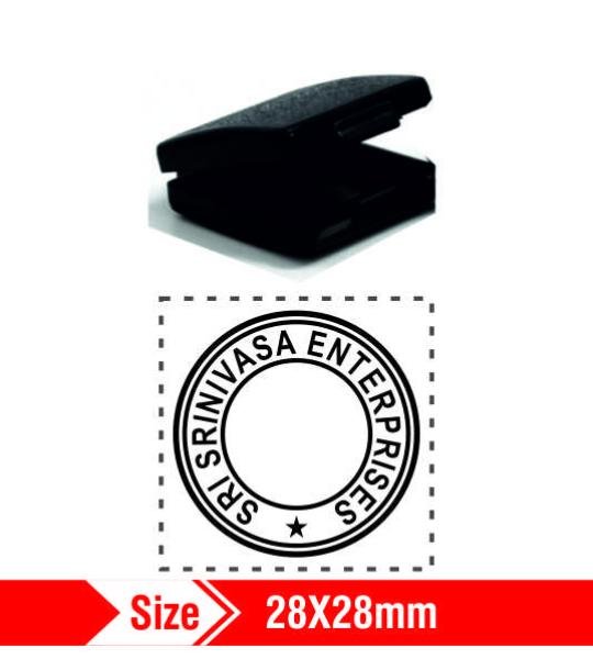 Dura Pocket Stamps 28x28mm 13