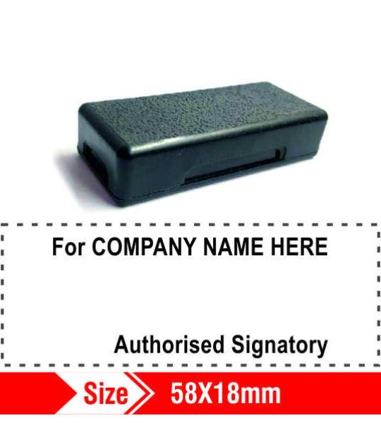 Dura Pocket Stamps 58x18mm 10