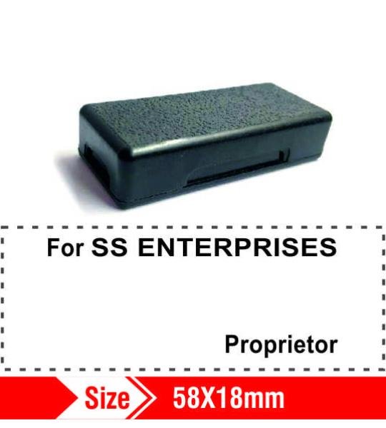 Dura Pocket Stamps 58x18mm 5