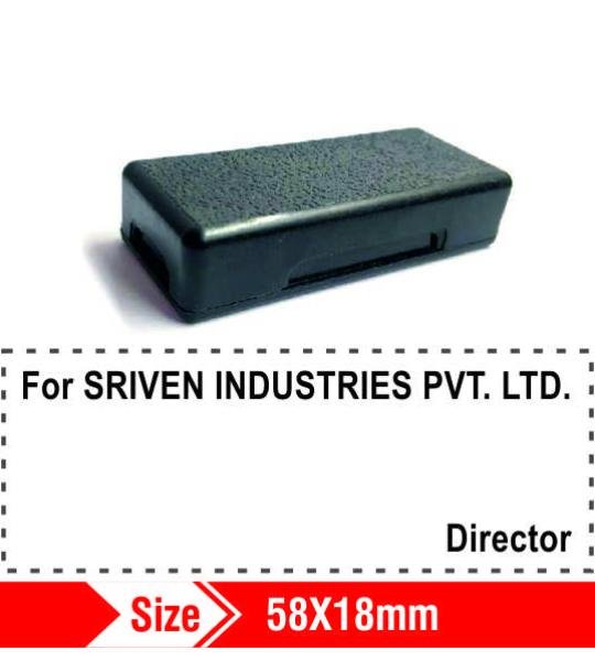 Dura Pocket Stamps 58x18mm 8