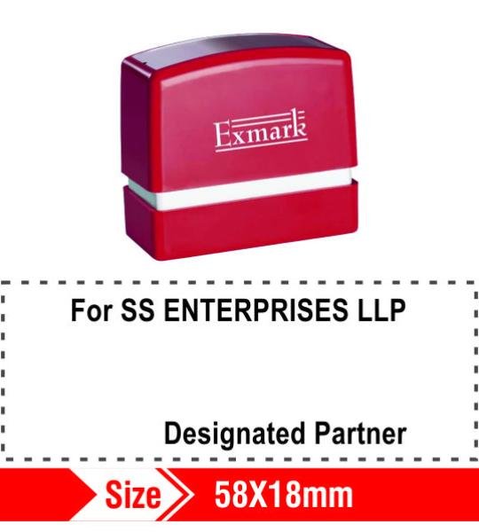Exmark Designated Partner 58X18mm