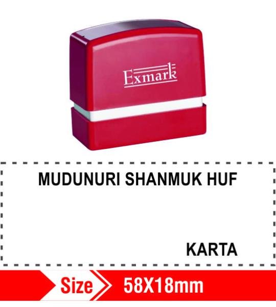 Exmark KARTA 58X18mm