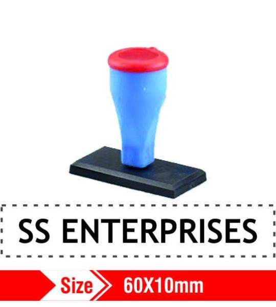 Nylon Rubber Stamp 60x10mm