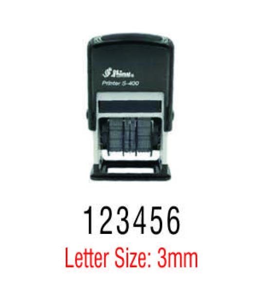 Shiny S-309 Number 3mm