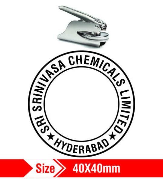 Smart Embosing/Common Seal 40x40mm 2