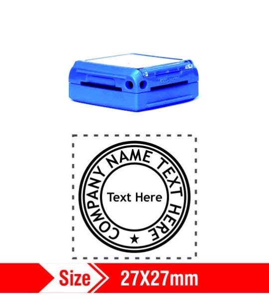 Trodat Pocket preink Stamps 27x27mm 17