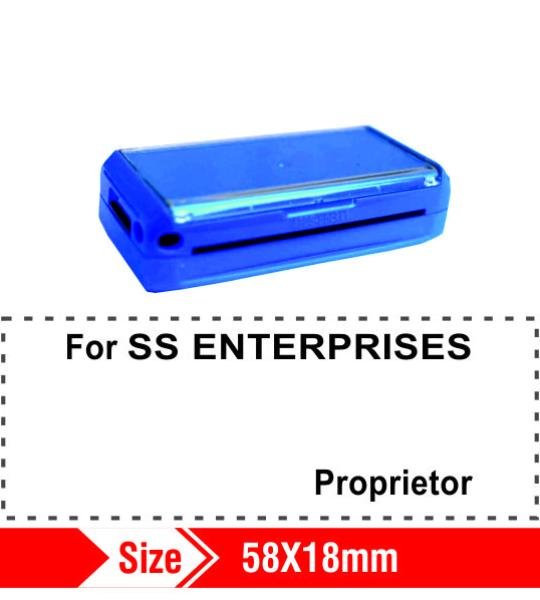 Trodat Pocket preink Stamps 58x18mm 5